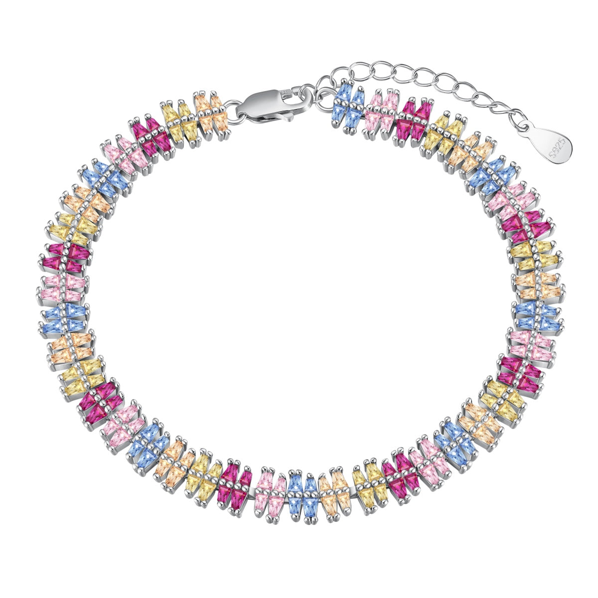[AuraEcho]Sparkling Exquisite Multi Cut Party Bracelet