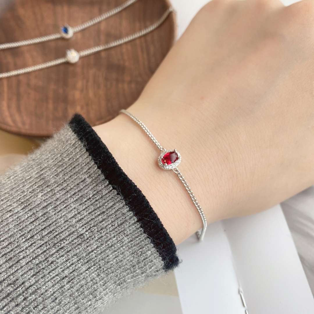 [AuraEcho]Exquisite Oval Shape Bracelet