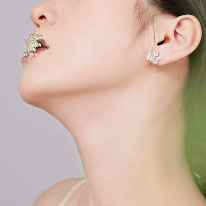 [AuraEcho]Exquisite Maple Leaf Design Earrings