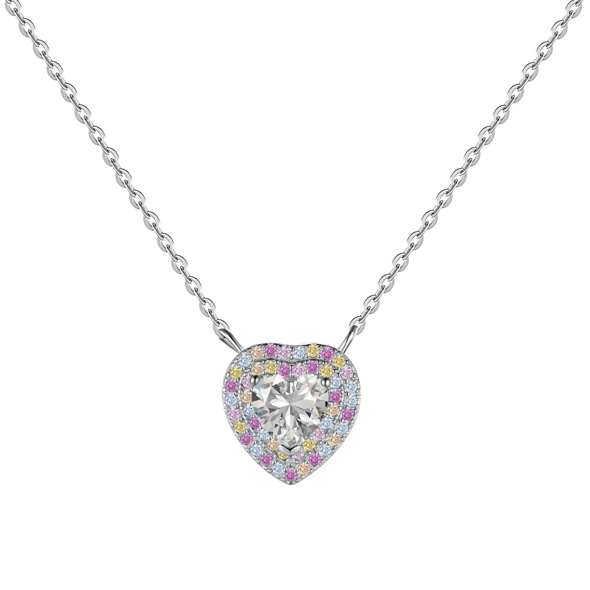 [AuraEcho]Exquisite Heart Shape Necklace