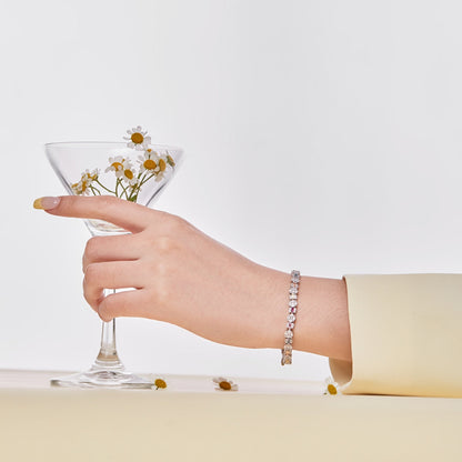 [AuraEcho]Dazzling Radiant Multi Cut Daily Bracelet