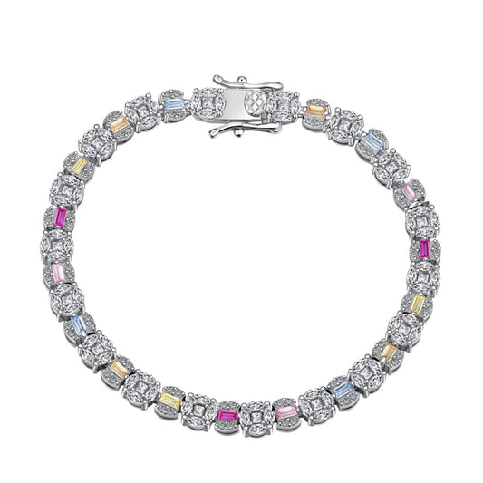 [AuraEcho]Dazzling Radiant Multi Cut Daily Bracelet