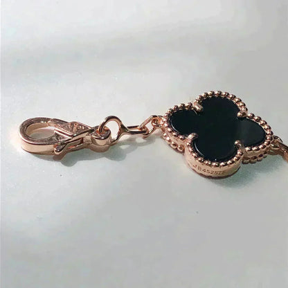 [AuraEcho]CLOVER 5 MOTIFS MULTICOLOR  BRACELET