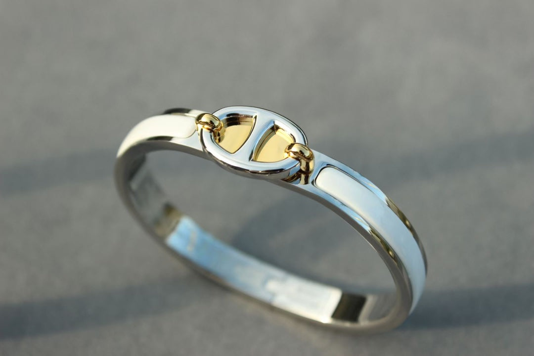 [AuraEcho]CLIC CHAINE SILVER BRACELET