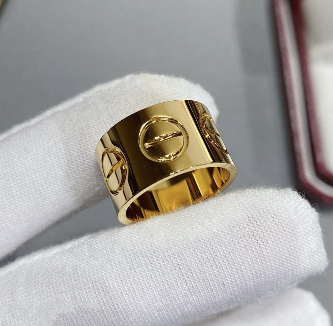 [AuraEcho]LOVE 11MM LARGE RING