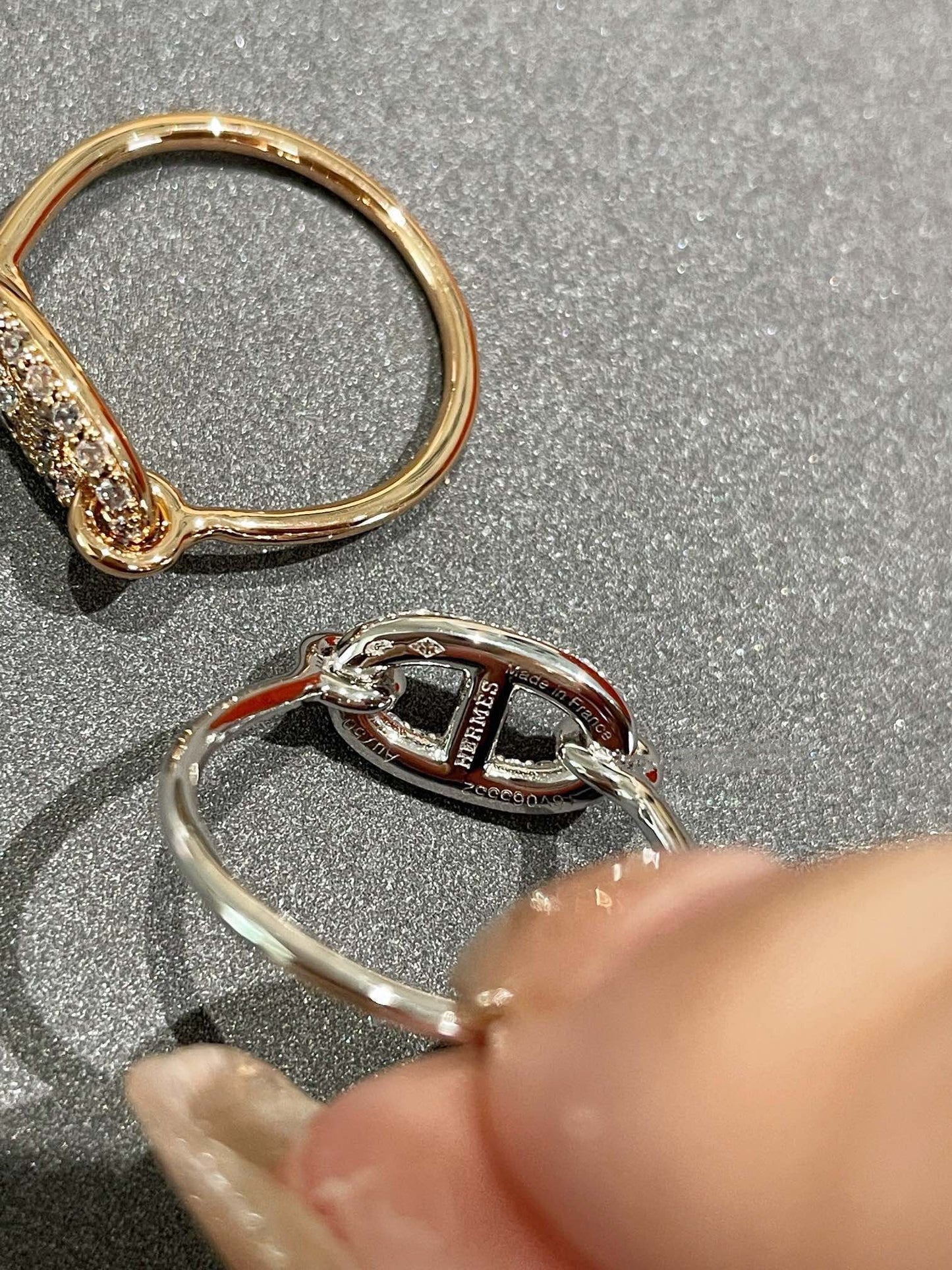 [AuraEcho]RONDE SMALL DIAMOND RING