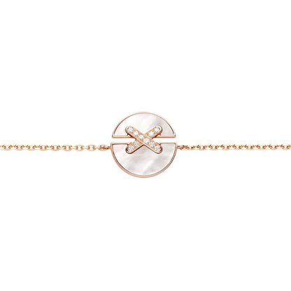 [AuraEcho]JEUX DE BRACELET MOP PINK GOLD DIAMONDS