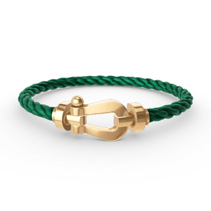 [AuraEcho]FORCE LARGE HORSESHOE NO DIAMOND BRACELET GOLD