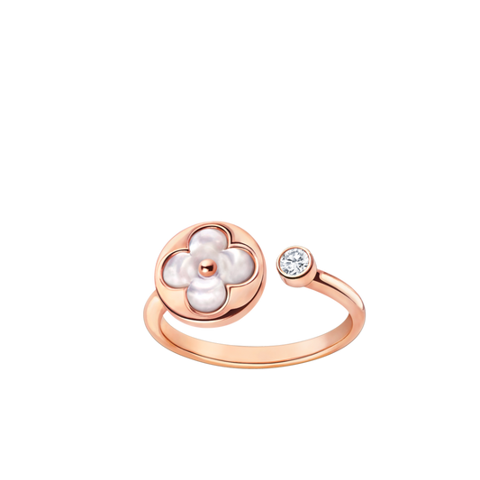 [AuraEcho]SUN 1 DIAMOND PINK MOP RING