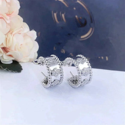[AuraEcho]PERLEE DIAMOND EARRINGS