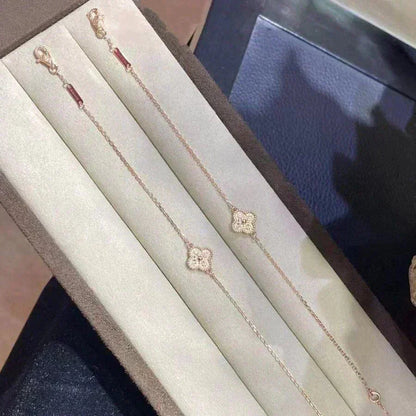 [AuraEcho]CLOVER SINGLE FLOWER BRACELET