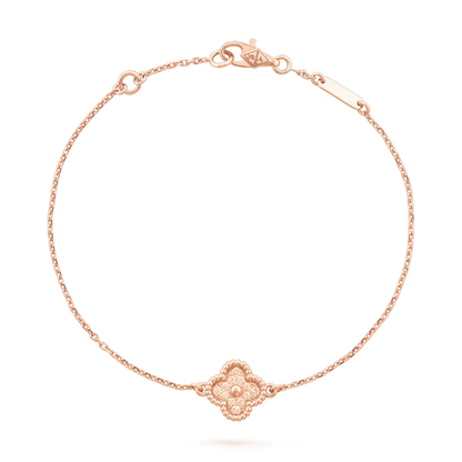 [AuraEcho]CLOVER SINGLE FLOWER BRACELET