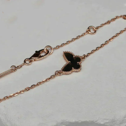 [AuraEcho]BUTTERFLY ONYX  BUTTERFLY BRACELET