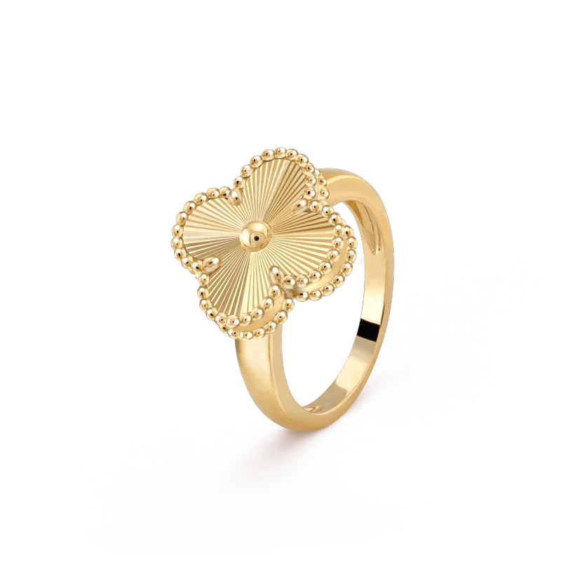 [AuraEcho]CLOVER GOLD RING