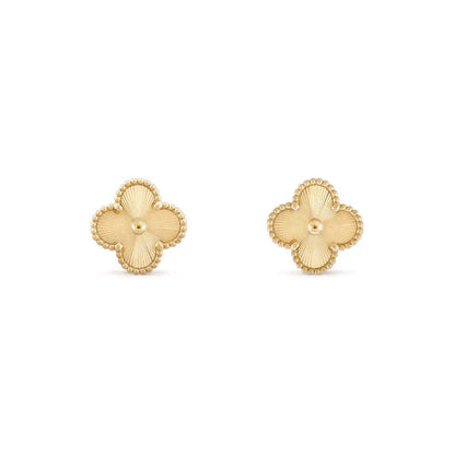 [AuraEcho]CLOVER MEDIUM 1 MOTIFS LASER EARRINGS